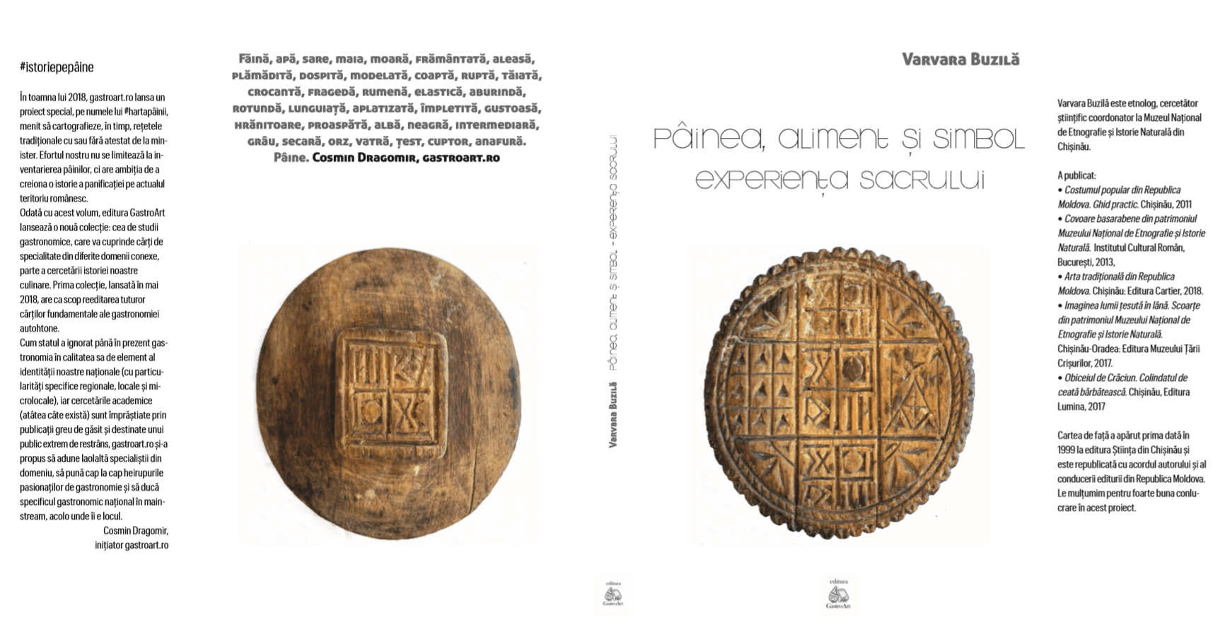 Painea, aliment si simbol de Varvara Buzila, Editura GastroArt